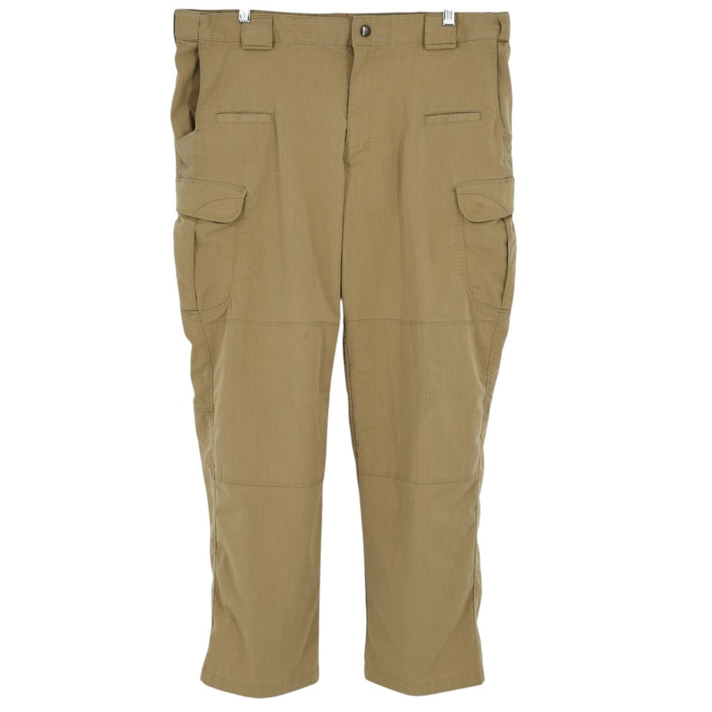 5.11 Tactical Taclite Pro Pants Mens 40x32 Khaki Tan Ripstop Cargo Work 74273
